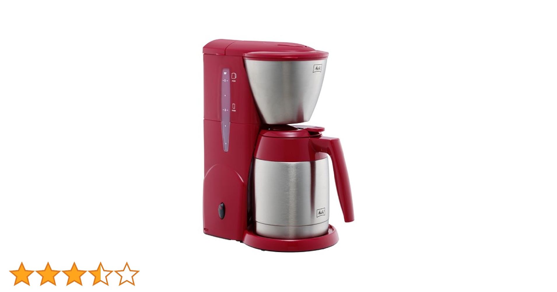 Amazon | Melitta(メリタ) アロマサーモ ステンレス レッド 【2